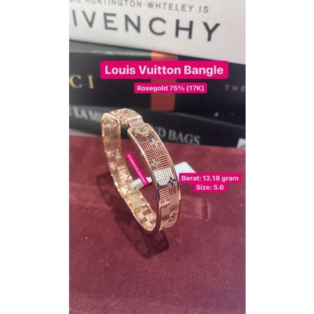 gelang louis vuitton harga